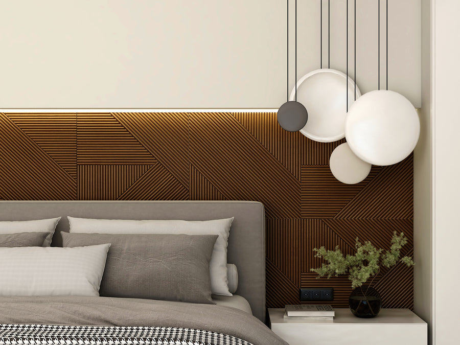 Modern solid wood panels
