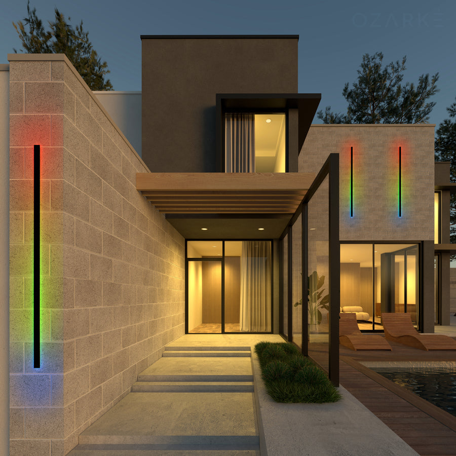 RGB Outdoor Lamp wall sconce 24 inches