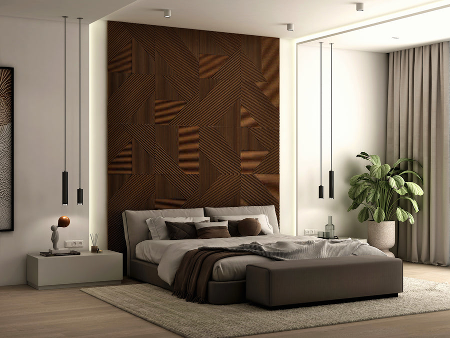Modern solid wood panels