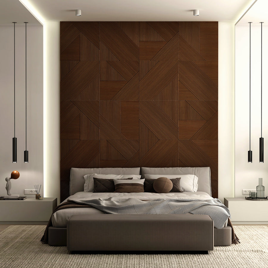 Modern solid wood panels