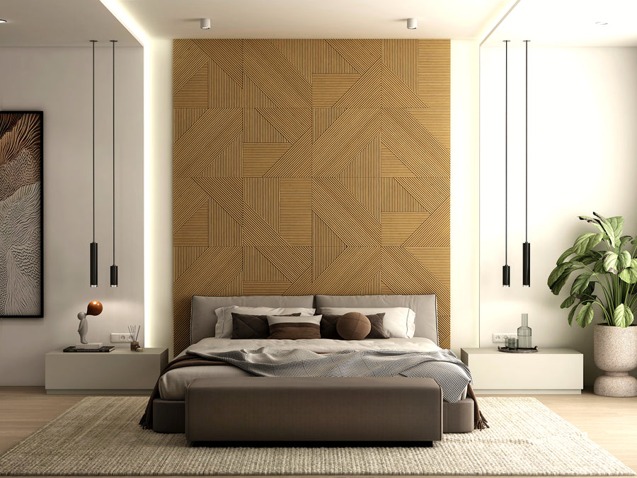 Modern solid wood panels