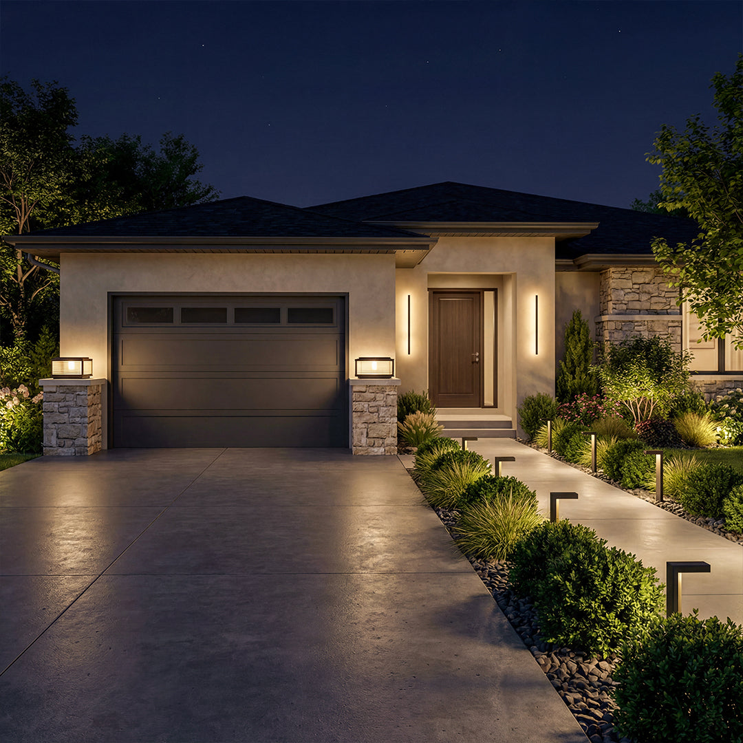 Outdoor Strip wall Integrated light