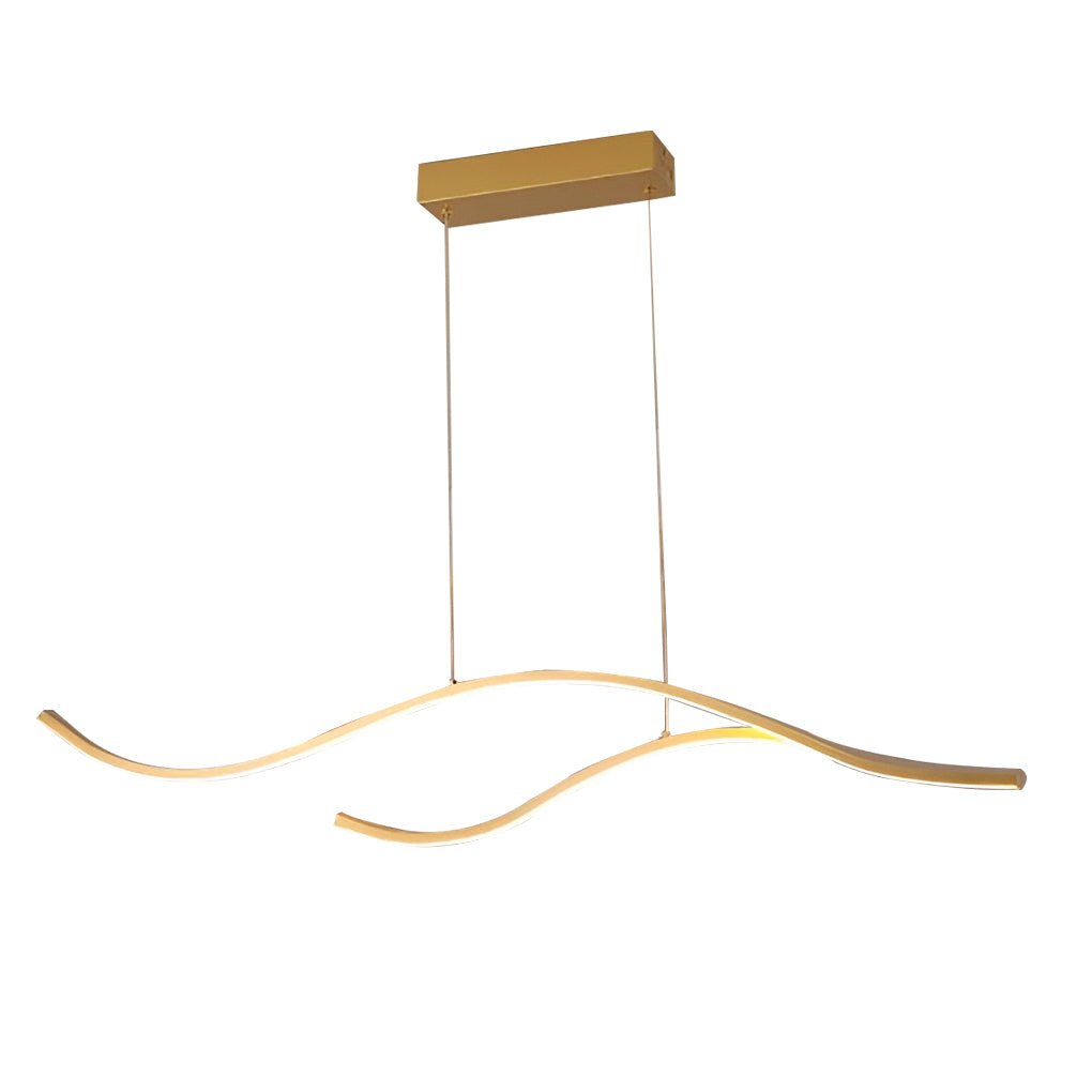 Curved LED Pendant light