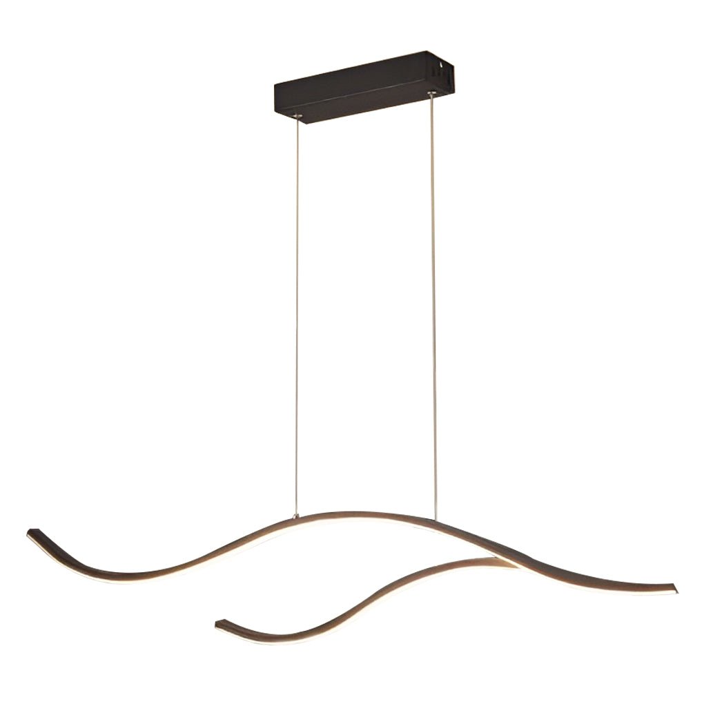 Curved LED Pendant light