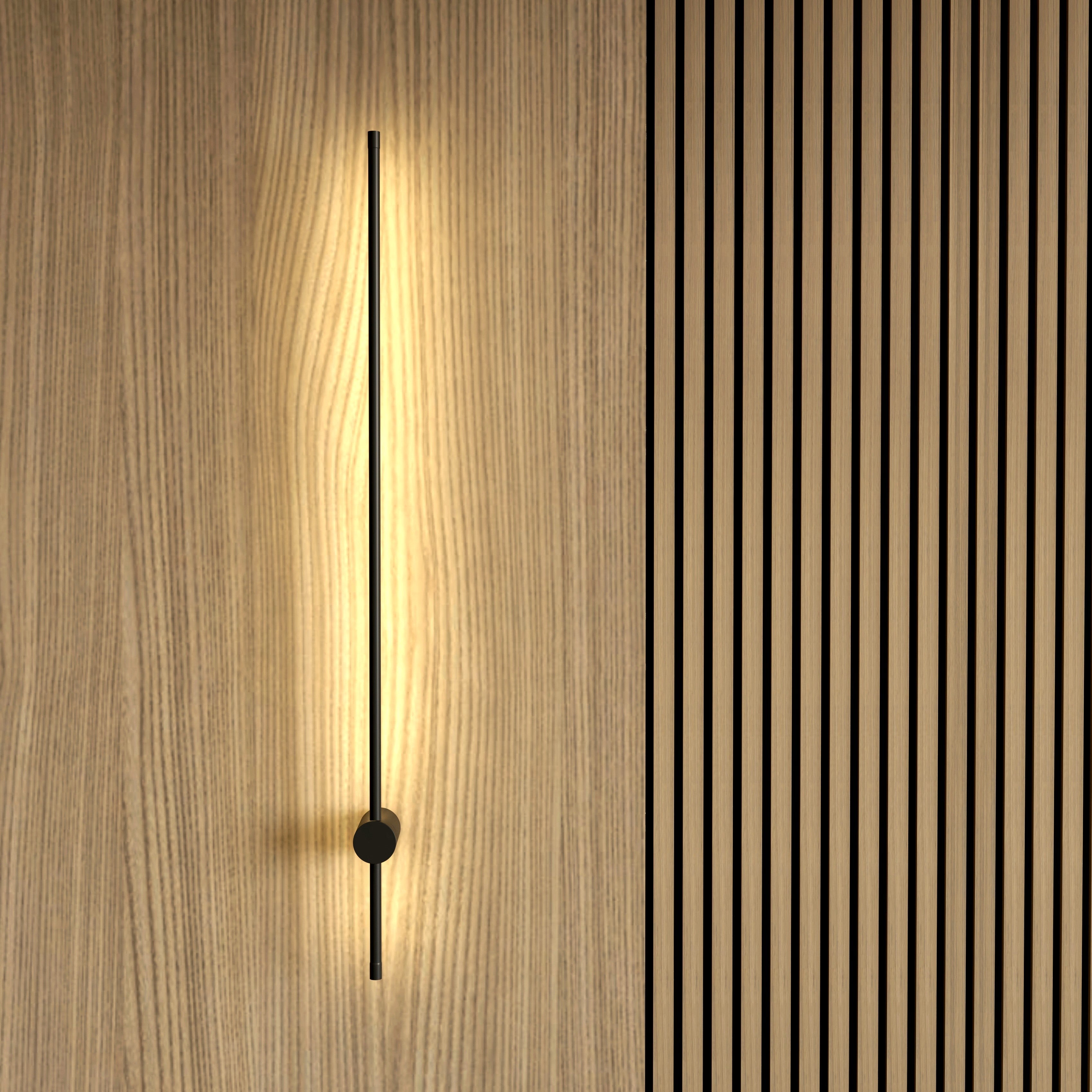 Minimalist modern wall sconce Gold & white