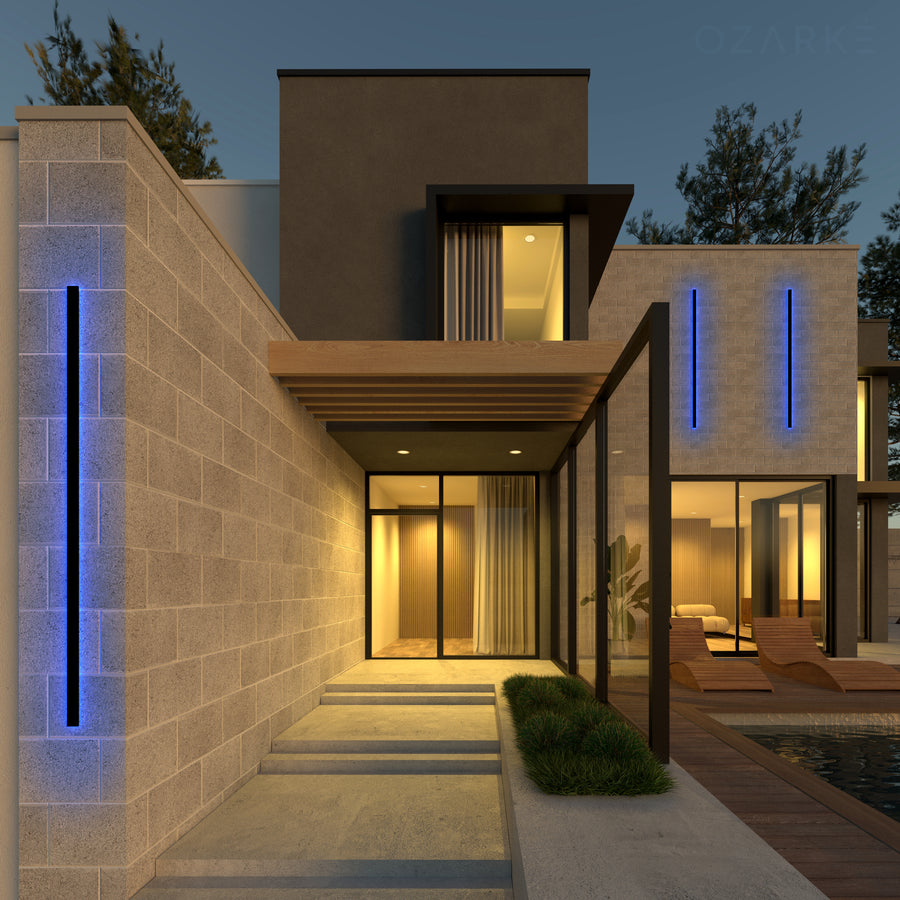 RGB Outdoor Lamp wall sconce 24 inches