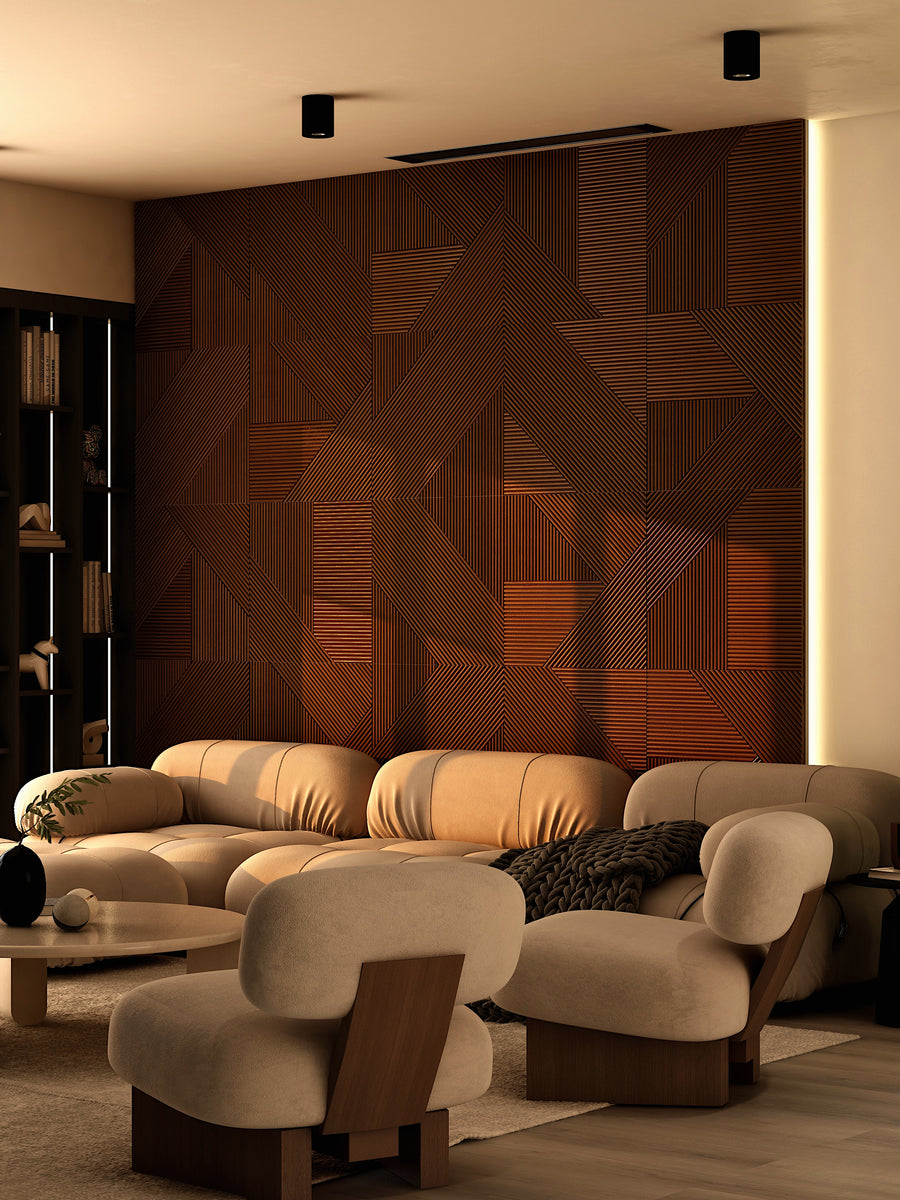 Modern solid wood panels