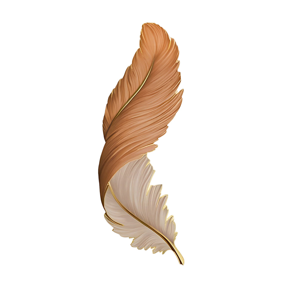 Feather wall lamp luxury led lamp