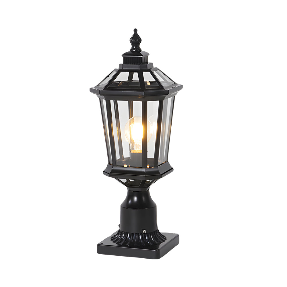 LED Solar pillar light for garden